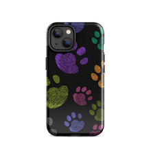 Load image into Gallery viewer, &quot;Paw Prints&quot; Tough Case for iPhone® 14 | The Wishful Fish
