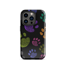 Load image into Gallery viewer, &quot;Paw Prints&quot; Tough Case for iPhone® 14 Pro | The Wishful Fish
