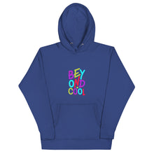 Load image into Gallery viewer, &quot;Beyond Cool&quot; Unisex Hoodie | Sizes S-3XL | Royal | Front View | Shop The Wishful Fish
