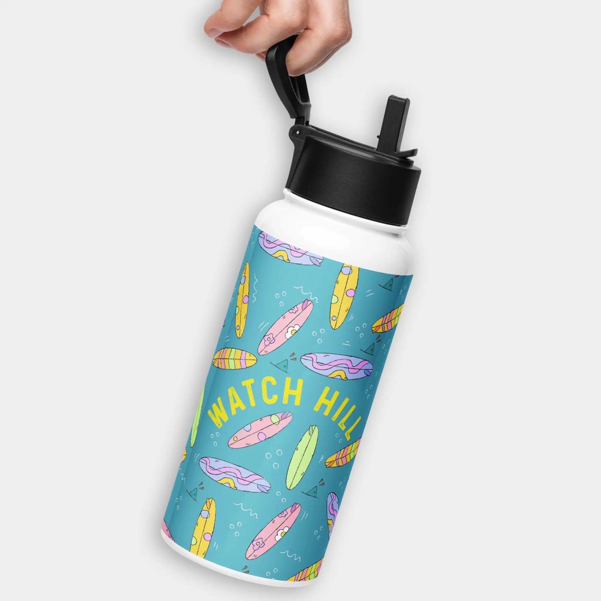 Watch Hill Kids Surfer Water Bottle — Made for Beach Days by the Sea! The Wishful Fish