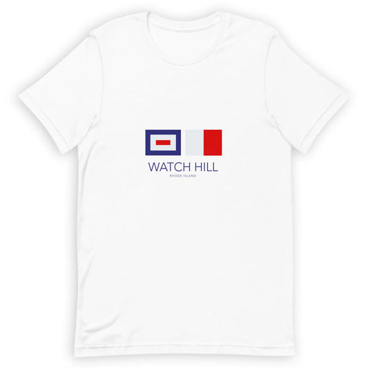 Watch Hill, RI NAUTICAL T Shirt — Inspired by Life by the Sea! The Wishful Fish