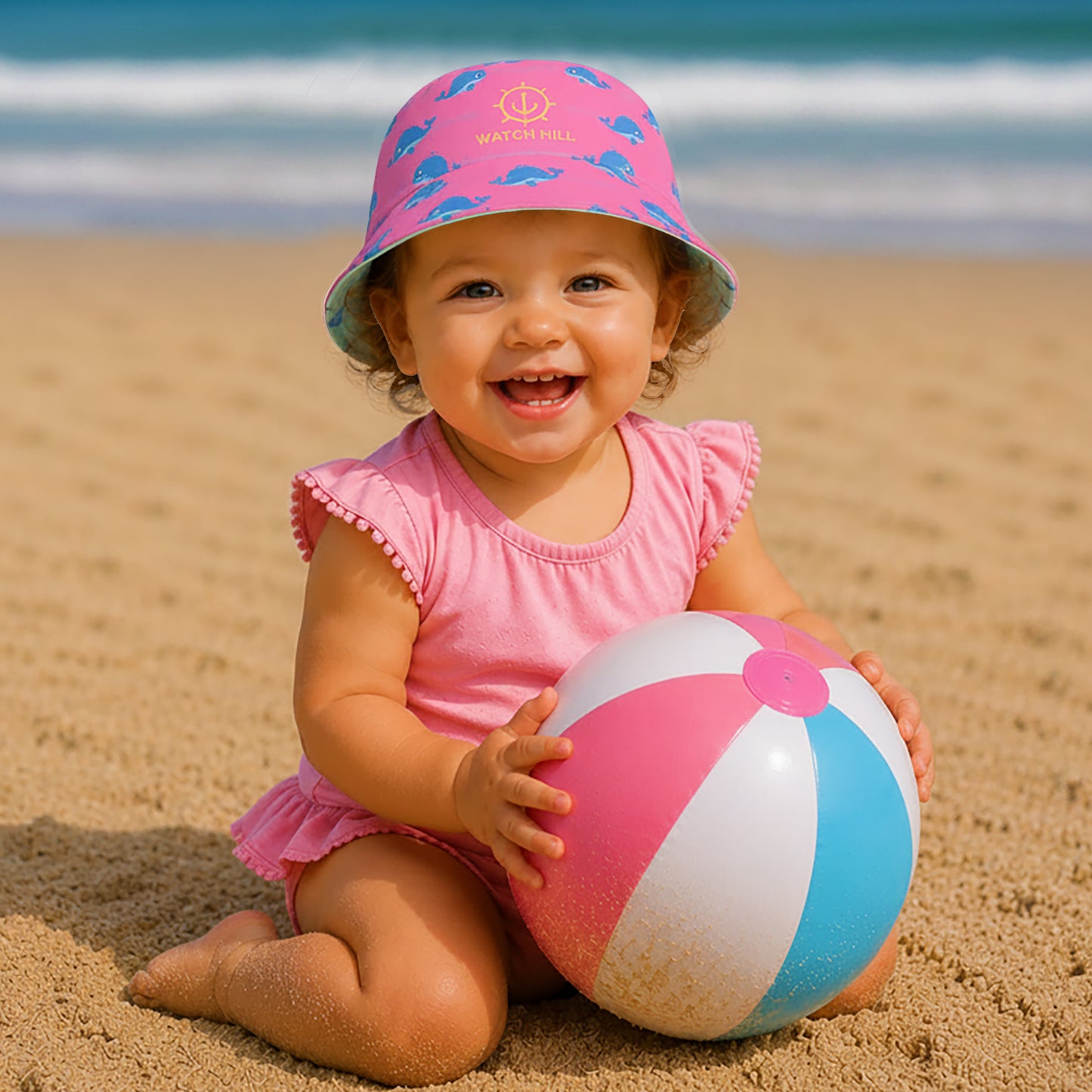 Two Looks, One Hat — Built for the Beach. SHOP Now at The Wishful Fish