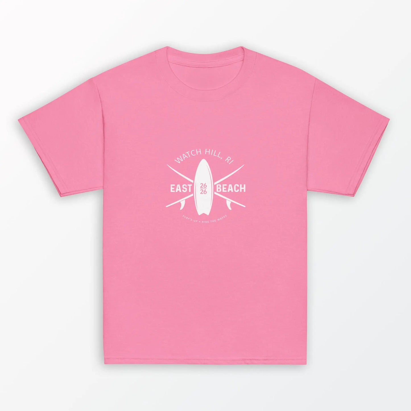 EAST BEACH Watch Hill RI Kids T Shirt — East Beach Energy, Every Day! The Wishful Fish