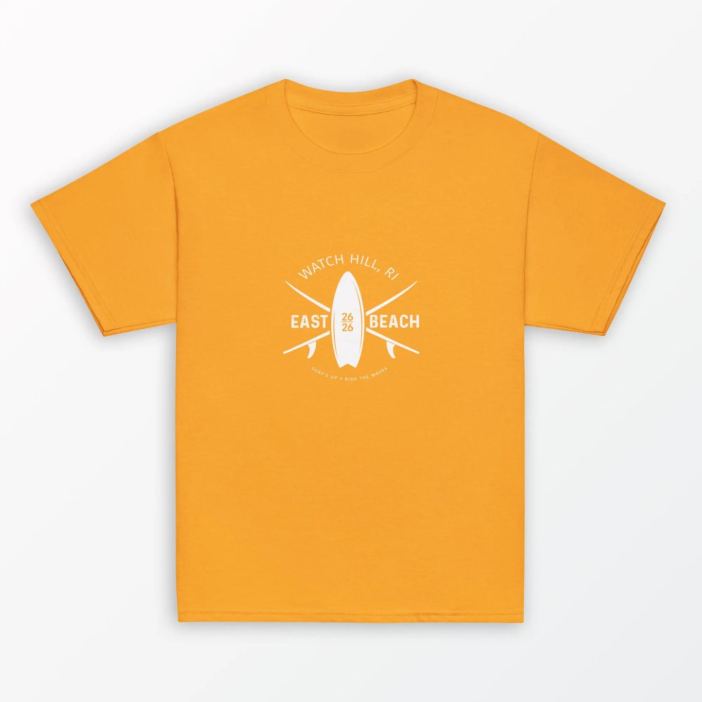 EAST BEACH Watch Hill RI Kids T Shirt — East Beach Energy, Every Day! The Wishful Fish