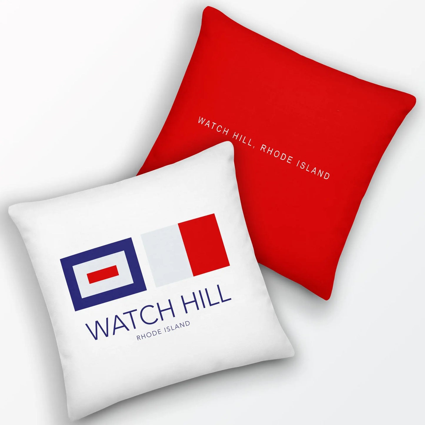 Watch Hill, RI Nautical Boat Pillows — Coastal Accents for Life by the Water! The Wishful Fish