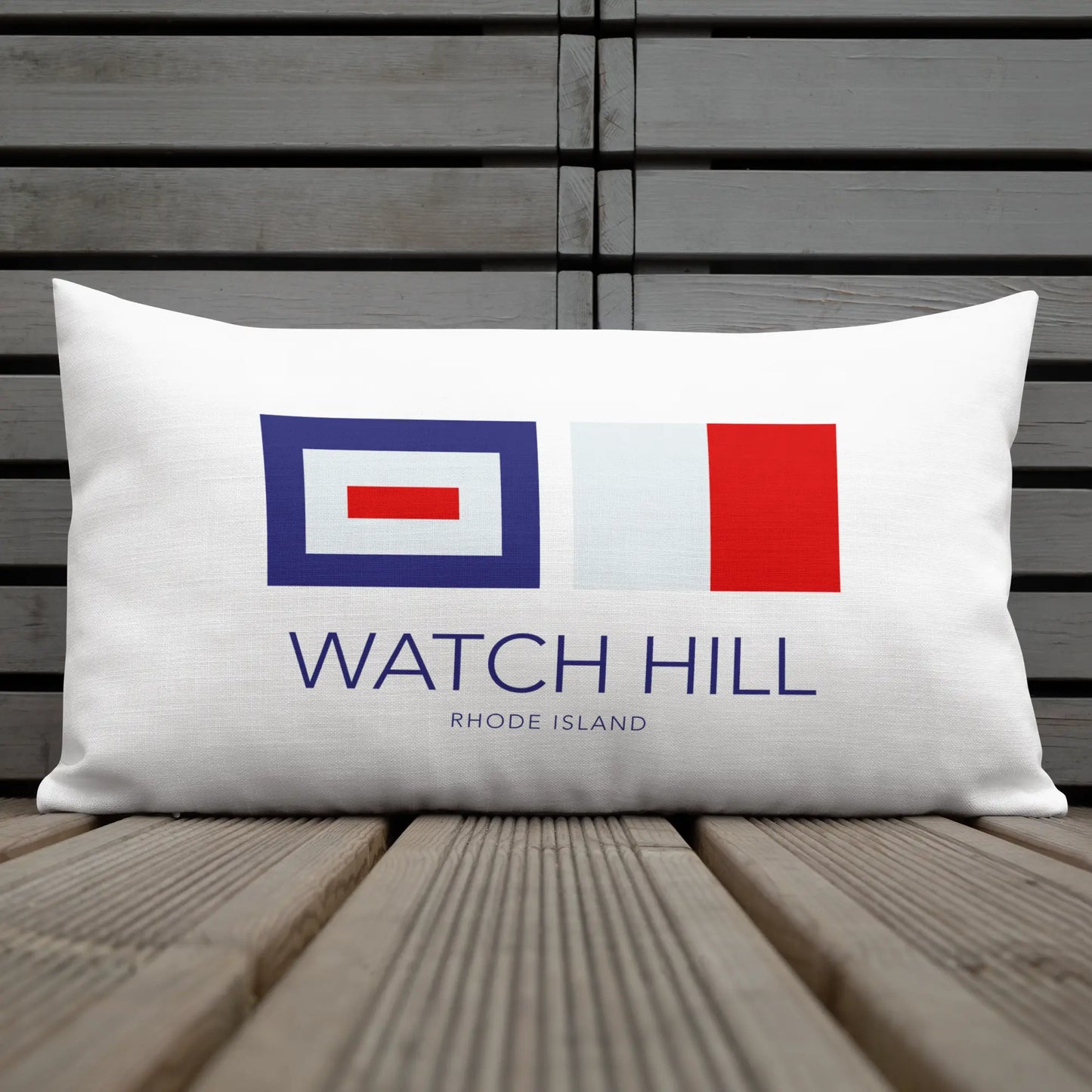 Watch Hill, RI Nautical Boat Pillows — Coastal Accents for Life by the Water! The Wishful Fish