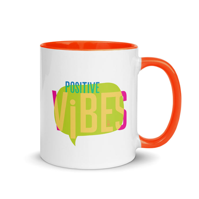 POSITIVE VIBES ONLY! Mug - Premium Mug from The Wishful Fish - Just $20! Shop now at The Wishful Fish