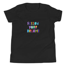 Load image into Gallery viewer, FOLLOW YOUR DREAMS T Shirt - Premium T Shirt from The Wishful Fish - Just $24! Shop now at The Wishful Fish
