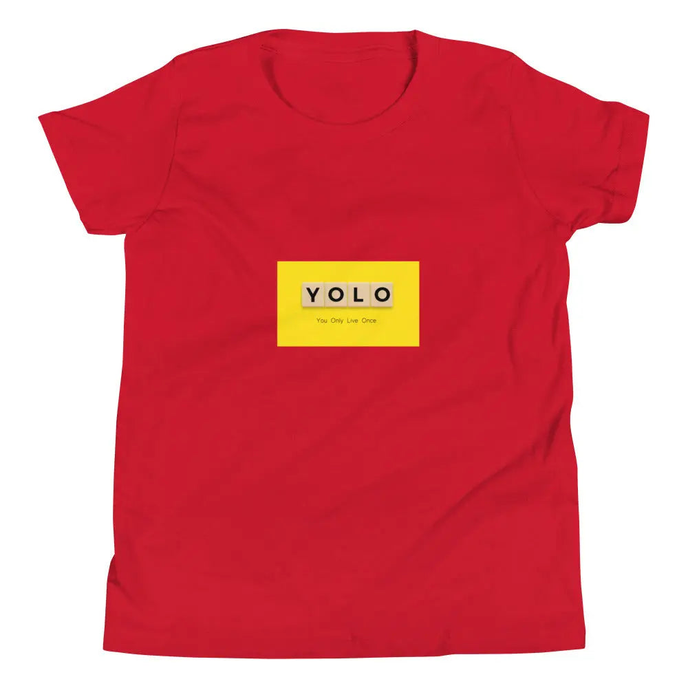 YOLO (You Only Live Once ) Kids T Shirt - Premium T Shirt from The Wishful Fish - Just $22! Shop now at The Wishful Fish