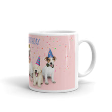 Load image into Gallery viewer, Happy Birthday Dog Mug - Premium Mug from The Wishful Fish - Just $20! Shop now at The Wishful Fish
