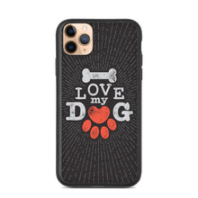 Load image into Gallery viewer, Love My Dog  iPhone Case - Premium iPhone Case from The Wishful Fish - Just $19.50! Shop now at The Wishful Fish
