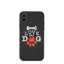 Load image into Gallery viewer, Love My Dog  iPhone Case - Premium iPhone Case from The Wishful Fish - Just $19.50! Shop now at The Wishful Fish
