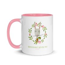 Load image into Gallery viewer, Some BUNNY Loves You Mug - Premium Mug from The Wishful Fish - Just $20! Shop now at The Wishful Fish
