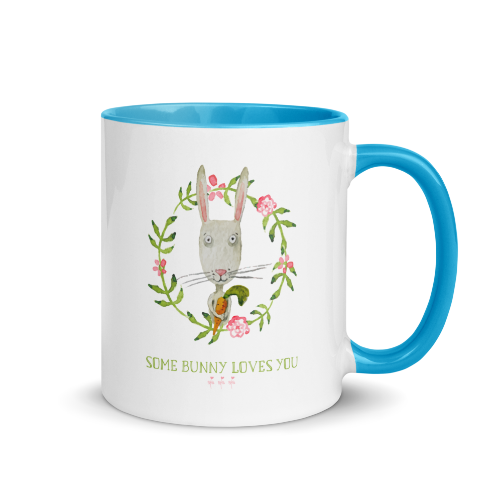 Some BUNNY Loves You Mug - Premium Mug from The Wishful Fish - Just $20! Shop now at The Wishful Fish