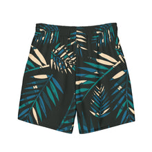 Load image into Gallery viewer, Watch Hill, Rhode Island Tropical Men&#39;s Swim Trunks | Front View | The Wishful Fish
