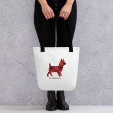 Load image into Gallery viewer, Best Friends &quot;Furever&quot; Scotty Small Tote Bag | Front View
