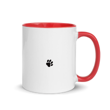 Load image into Gallery viewer, &quot;Best Friends FurEver&quot; Scotty Mug | Back View | 11oz | Red Inside and Handle | The Wishful Fish Shop
