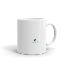 Load image into Gallery viewer, Cute Cat Series Mug | Teal | 11oz | Back View
