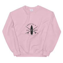 Load image into Gallery viewer, Watch Hill, Rhode Island &quot;East Beach&quot; Unisex Sweatshirt Pink
