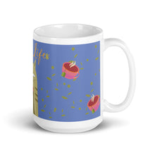 Load image into Gallery viewer,  Tea for Life Cat Mug | 15 oz | Right View | Shop The Wishful Fish
