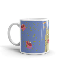 Load image into Gallery viewer,  Tea for Life Cat Mug | 11 oz | Left Side View | Shop The Wishful Fish
