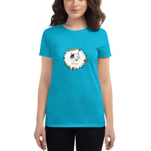 Load image into Gallery viewer, Meow Cat Women&#39;s T Shirt  Sizes S-2XL - Premium T-Shirt from The Wishful Fish - Just $22! Shop now at The Wishful Fish
