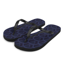 Load image into Gallery viewer, Flip-Flops Geo Print | Side View | Blue
