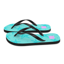Load image into Gallery viewer, Watch Hill, Rhode Island Starfish Flip Flops | Side View
