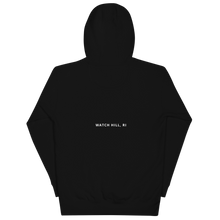 Load image into Gallery viewer, Watch Hill, RI &quot;East Beach&quot; Unisex Hoodie | Back View

