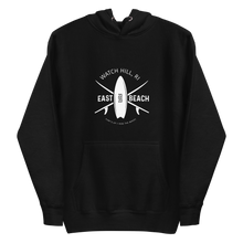 Load image into Gallery viewer, Watch Hill, RI &quot;East Beach&quot; Unisex Hoodie | Front View
