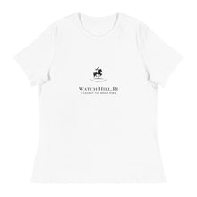 Load image into Gallery viewer, Watch Hill, Rhode Island &quot;I Caught The Brass Ring&quot; Women&#39;s T-Shirt | White4
