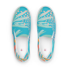Load image into Gallery viewer, Tropical Women’s Slip-On Canvas Shoes | Front View

