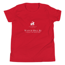 Load image into Gallery viewer, Watch Hill, Rhode Island &quot;I Caught The Brass Ring&quot; Youth T-Shirt | Red

